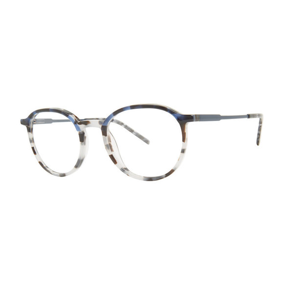 Vera Wang V565 Eyeglasses Navy-Frosted-Tortoise 48mm